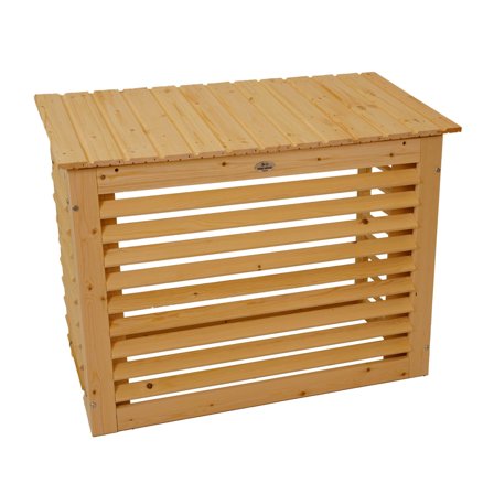 Eden Wood EW 3003-0 Värmepumpsskydd 199 x 73 x 50 cm Obehandlad, Utemiljö