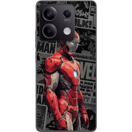 Xiaomi Redmi Note 13 Pro Läpinäkyvä kuori Iron Hero