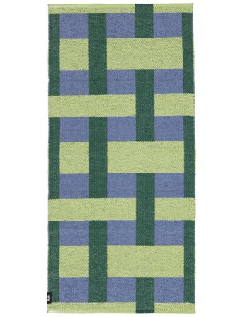 Washable Indoor/Outdoor Rug Checkered Checkson Green Small