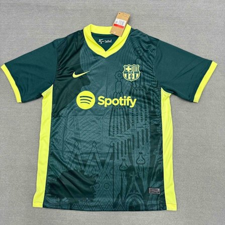 2024-2025 FC Barcelona Special Edition Grønn Fotball T-skjorte S-2XL