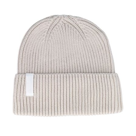 Dedicated - Beige cuff Beanie - Narvik Beanie Oat White Cuff @ Hatstore