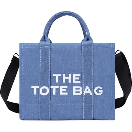 Damen Canvas Tote Bag Casual Canvas Messenger Bag Schultertasche