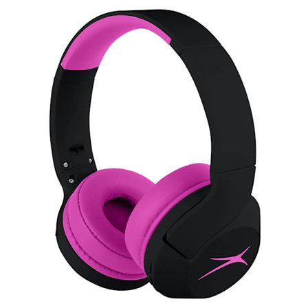 Barnhörlur ANC Trådlös 2in1 On-Ear Rosa