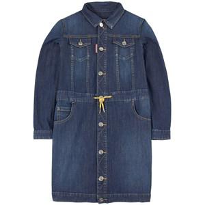 Kids - Dsquared2 Blue Pocket Denim Dress - Dresses - 14 years - Blue - Mädchen