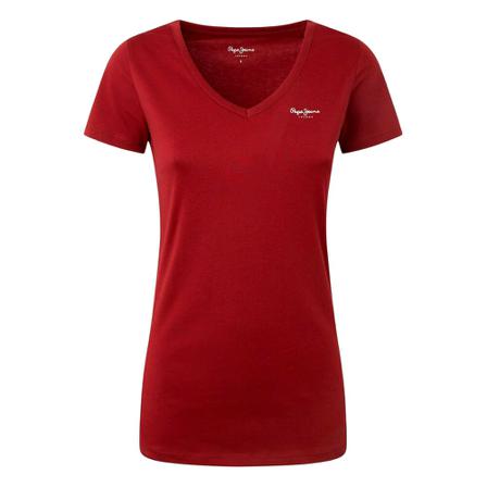Only, T-Shirts Rood, Dames, Maat:M