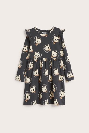 Kappahl | Kuviollinen mekko | Musta