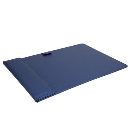 QD-Monitoiminen Leikepöytä Kirjoitusalusta PU-Nahkakansio Asiakirjakansio Koulu- ja Toimistotarvikkeet Sininen