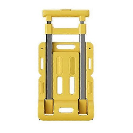 Hopfällbar pirra med hjul 50 kg lastkapacitet Rostsäker Korrosionsbeständig Hopfällbar vagn