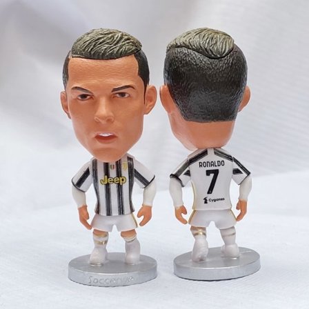 Fodboldfan Bobblehead Real Madrid Cairo Levan Model Juve Cairo Juve Kairo
