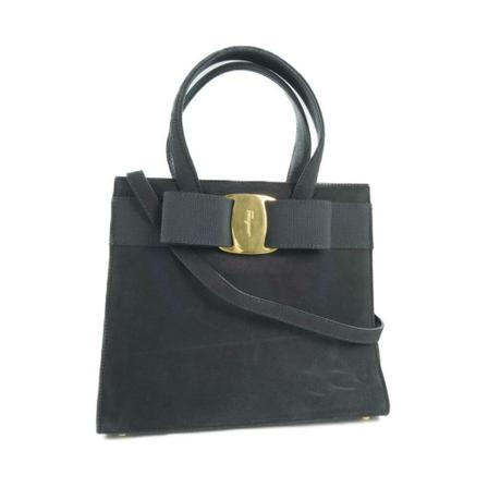 Salvatore Ferragamo Pre-owned, Handbag Zwart, Dames, Maat:ONE Size