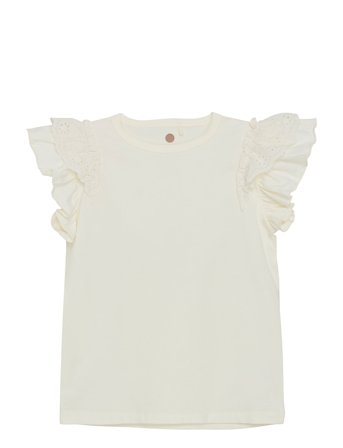 En Fant T-Shirt Ss - Cream - 110