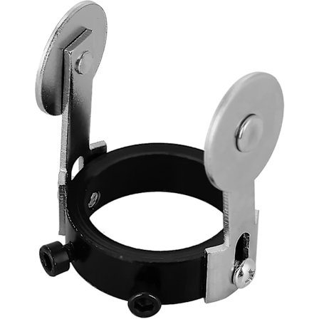 Skjærebrenner Tilbehør Rulleguide Avstandsstykke Plasmabrenner Metall Rulleguide Hjul Avstandsstykke (svart) (1 stk)