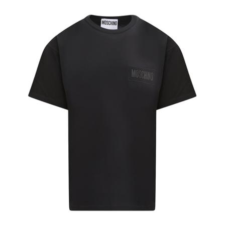 Moschino T-Shirt , Zwart , Heren , Maat: S