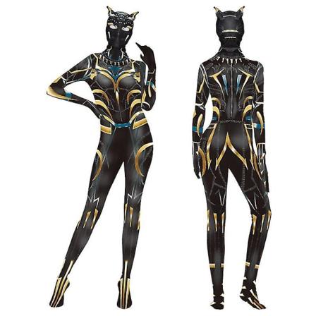 Black Panther Cosplay Kostume Shuri Jumpsuit Til Voksne Børn Halloween Karneval Fest Forklædning 190