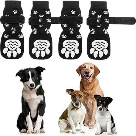 Hundesko - Størrelse S (13,5x4,5x5,5 cm) - 2 par - Sklisikker