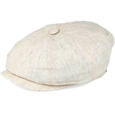 Stetson - Beige flatcap Cap - Hatteras Linen Sonstige 2 Flatcap @ Hatstore