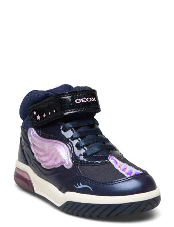 J Inek Girl A Høye Sneakers Multi/mønstret GEOX