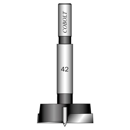Cobolt 790-42 Kvistbor med sentrumspiss, 90 mm Skjærediameter: 42 mm, Maskintilbehør & forbruk