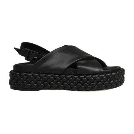 Paloma Barceló, Luke Sandals Czarny, Kobieta, Rozmiar: 36 EU