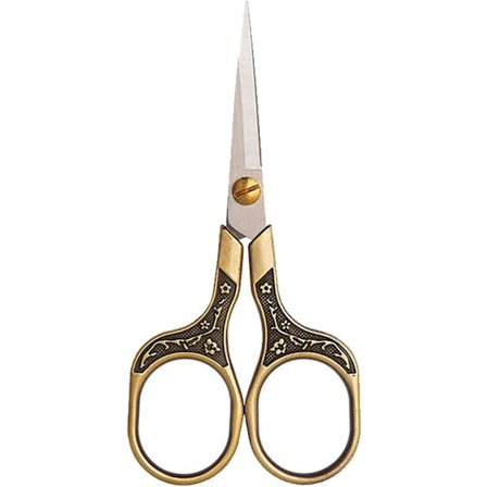 Mini Sakset Ruostumattomasta Teräksestä Valmistettu Terä Metallikahva Toimisto Koulu Luokka Opiskelija Opettaja Käsityö Kangas Ompele Lahjapakkaus 