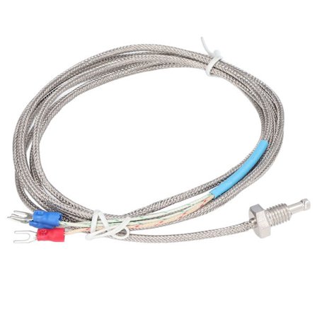 PT100 Termoelement Temperatursensor Skrue Type Industriell Transduser ‐200‐450°C WZPT‐M8