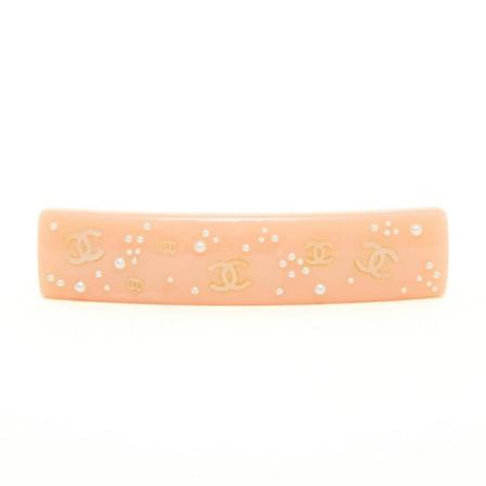 Chanel Vintage, pre-owned Plastic Hair Accessory Roze, Dames, Maat:ONE Size