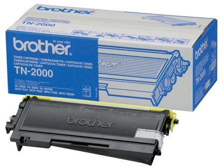 Brother Tonerkassett, TN 2000, svart, singelförpackning, TN-2000 - Lyreco - Toner och bläck - Tonerkassetter - Toner Brother