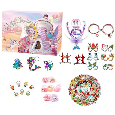 36/88-Del Julkalender, Nedtællingskalender 2024 Til Børn, 24 Dages Gaveæske