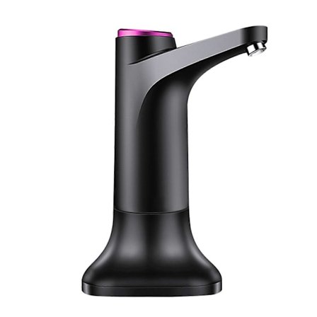 Elektrisk vattenflaskpump med bas USB vattendispenser Bärbar automatisk vattenpump Hinkflaskdispenser - [BR]