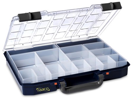 Raaco Carrylite 55 4 x 8-16 Sortimentlåda, Garageinredning & förvaring