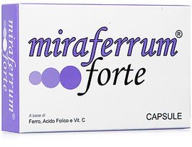 Miraferrum Forte 30 Capsule - Integratore di Ferro Potente