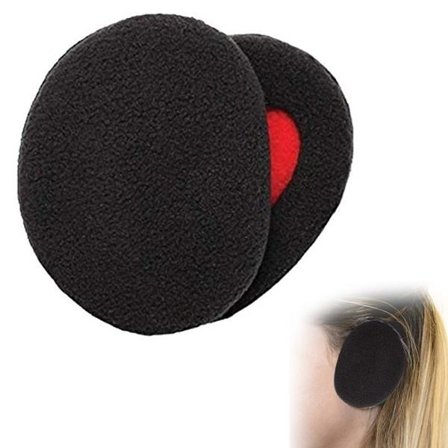 Grå hopfällbara hörselkåpor Justerbara varma hörselkåpor Cold Prote