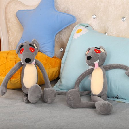 Varg - nio tums plyschleksaker