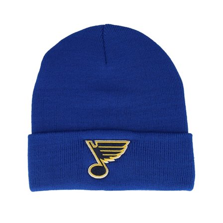 American Needle - St. Louis Blues Terrain Knit Solid Royal Cuff Cuff Blue Beanie - NHL @ Hatstore