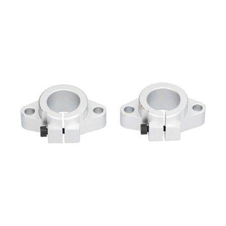 2 st horisontell optisk axel stödfäste stöd säte SHF30