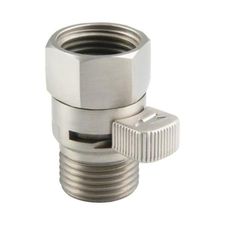 Veden virtauksen säätöventtiilin sulkuventtiilin virtauksen rajoitin