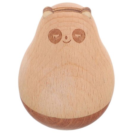 Trædyrefigur Statue Skulptur Bordplade Tumbler Dekoration til Hjemmekontor