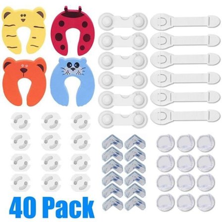 40-delers sikkerhetssett for barn