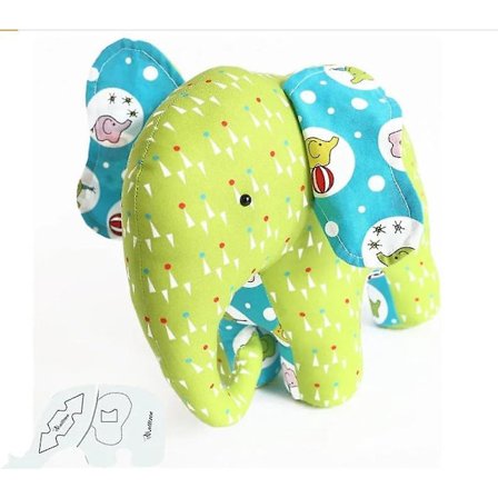 Memory Bunny Mal-sett, Sy-mønstre for Påskehare, Sy-mønstre for Memory Rabbit, DIY Manuell Memory Rabbit Manuell Quilte-linjaler og Templ