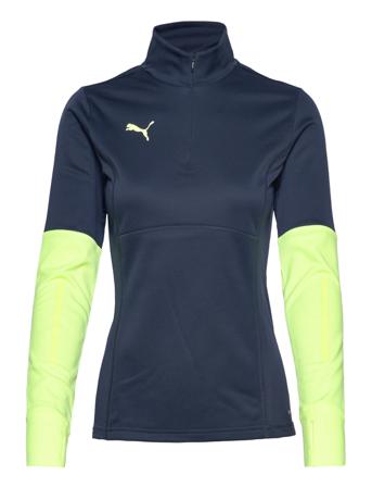 Individualliga Women 1/4 Zip Top Langærmet T-shirt Multi/mønstret PUMA