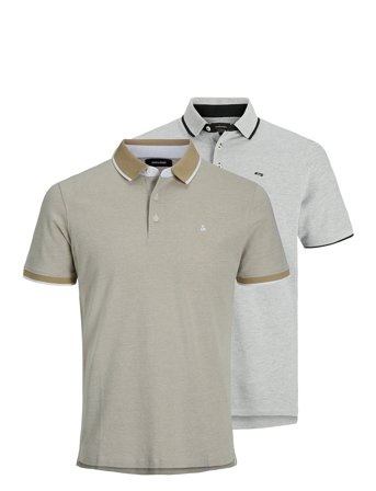 Jack & Jones | Jjepaulos Polo Ss 2Pk Mp Noos | XL