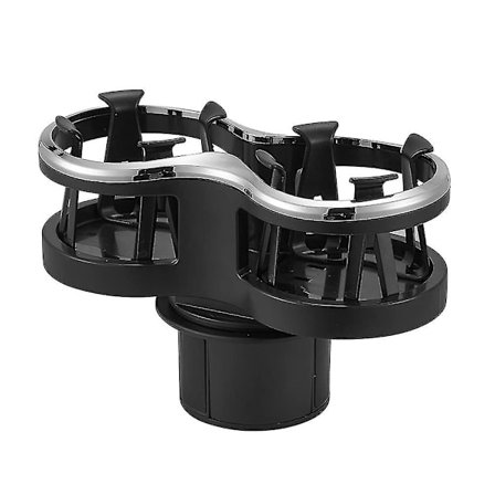 Bildekoppholder, 2 i 1 Multifunksjonell Koppholder for Biler Drikkkoppholder Med Justerbar Base