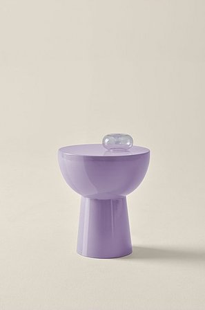 Jotex - Glossy Ronde Bijzettafel Paars Paars - BALIS - Koop Sidetables & bijzettafels bij Jotex