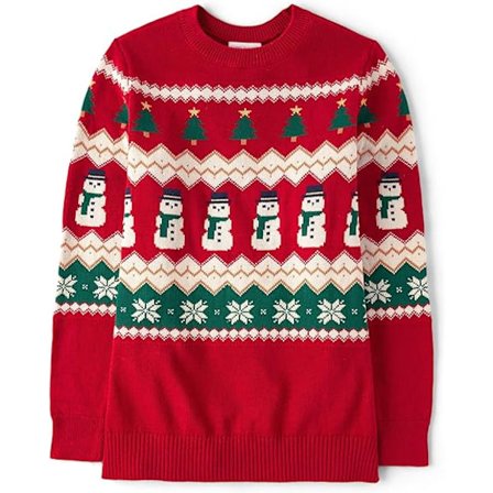 Julegenser med lange ermer for kvinner