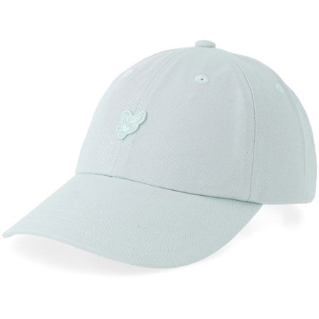 Lyle & Scott - Blå unconstructed Keps - Tonal Eagle Baseball Cap Parma Blue Dad Cap @ Hatstore