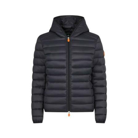 Save The Duck, Jacket Zwart, Dames, Maat:S,lycra,Ritsen