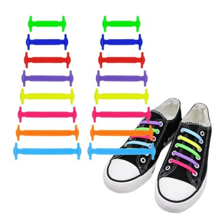 Elastiska skosnören utan knytband Multicolor