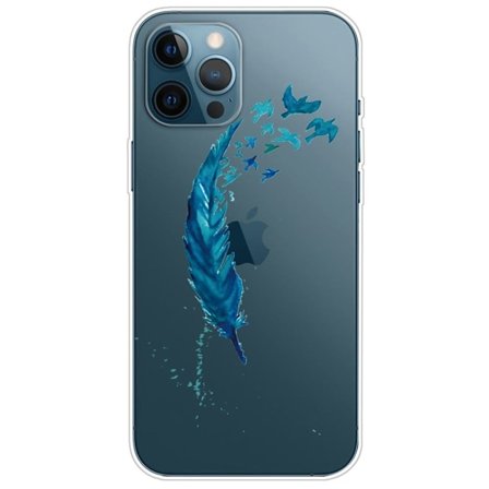Deco iPhone 14 Pro cover - Blå