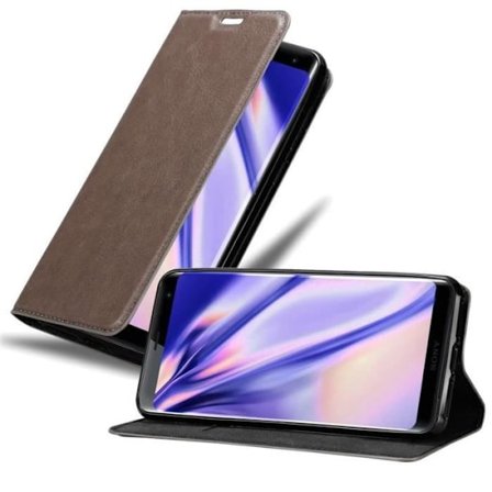 Cadorabo Fodral till Sony Xperia XZ3 i KAFFEBRUNT