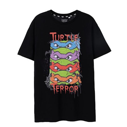 Teenage Mutant Ninja Turtles Herr Terror T-shirt S Svart